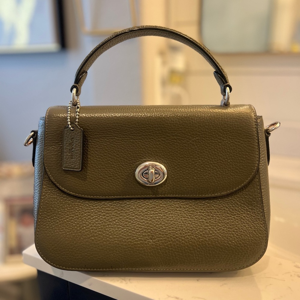Coach Marlie Leather Top Handle/Crossbody